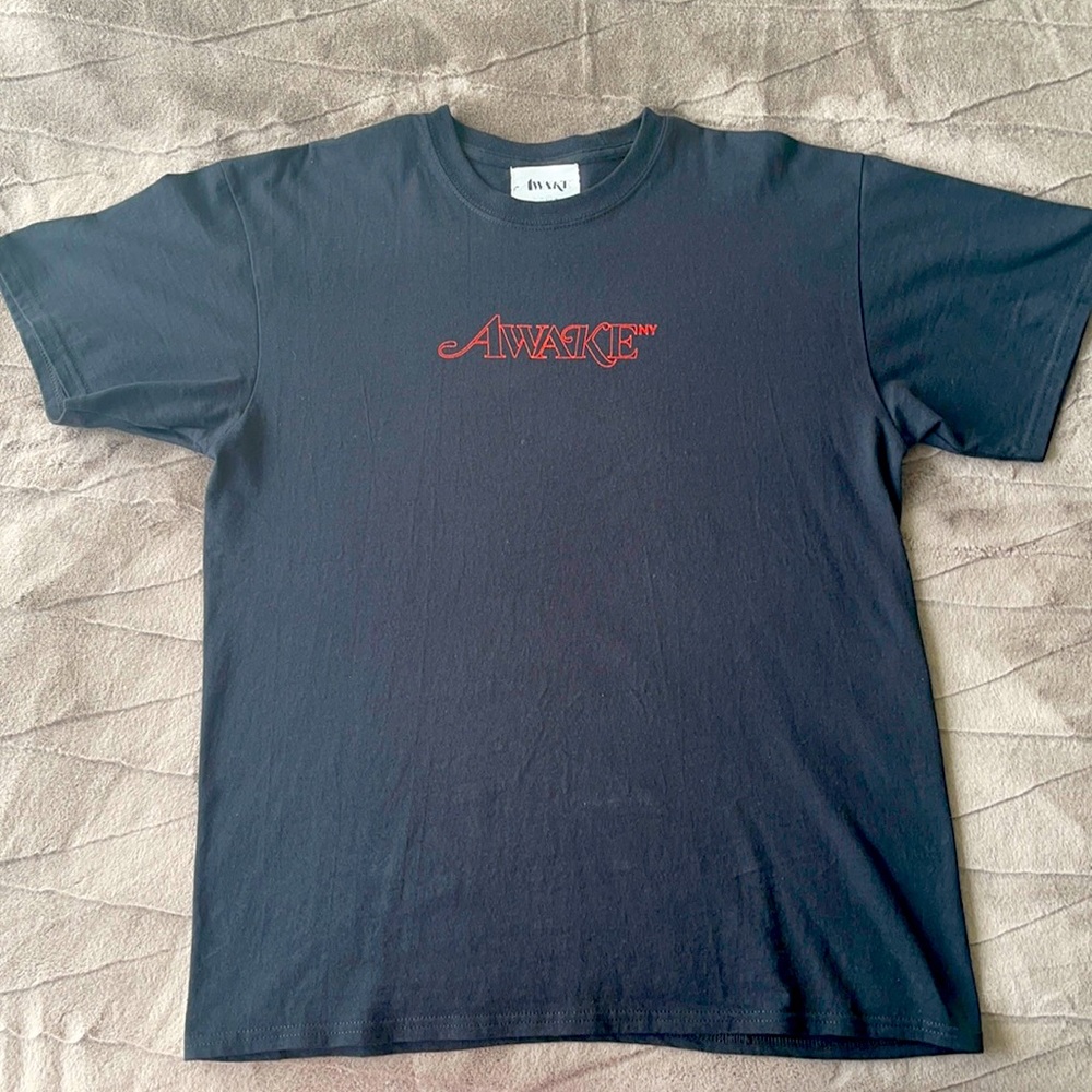 AWAKE NY Men’s Tee shirt - Black/Red